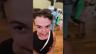 I got invited to a fashion show. It was very strange