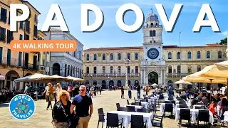 Padova 4K Walking Tour - A Stroll Through Italy's Historic Gem