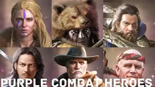 PURPLE COMBAT HEROES PART 1 - Rise of Empires Ice & Fire/Fire & War