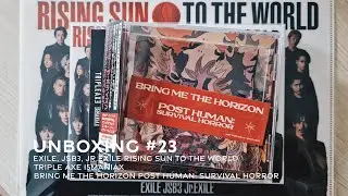 UNBOXING EXILE TRIBE, TRIPLE AXE, and BRING ME THE HORIZON #23