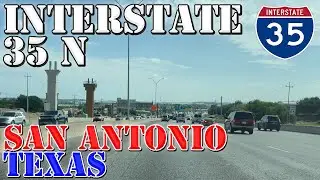 I-35 North - San Antonio to New Braunfels - Texas - 4K Highway Drive