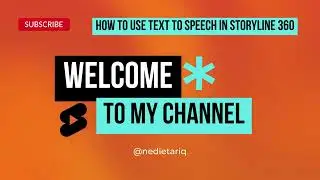 How To Use Text To Speech In Storyline 360