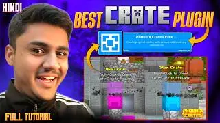 Phoenix Crate Plugin Setup in Aternos Server | Best Aternos Crates Plugin | Full Tutorial | Hindi