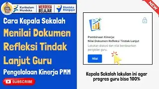 How KS assesses teacher follow-up reflection documents on PMM Performance Management