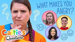 Let's Talk About Emotions! What Makes You Feel Happy? | Kids Answer | Caitie's Questions