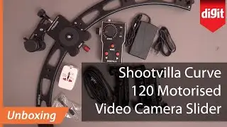 Shootvilla Curve 120 Motorised Video Camera Slider Unboxing