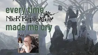 NieR Replicant FIRST PLAYTHROUGH reactions - every time NieR made me cry