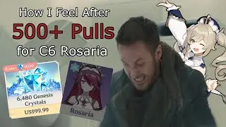 C6 Rosaria Summon is a Real Human Bean | 500+ Pulls | Genshin Impact Summons