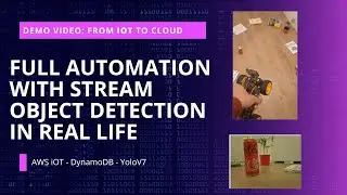 From IOT to cloud data plateform : Full Automation
