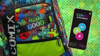 🌈✨ COMIX ULTRA BRIGHT: Brilla di giorno, splendi col buio! 🎒💡