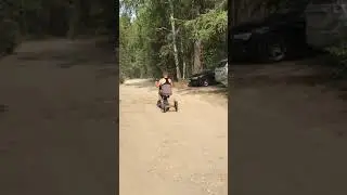 Прицеп для электросамоката Kugoo m4 pro своими руками