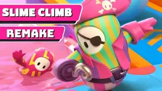 Slime Climb Remake | Fall Guys Creative Map Remake (9847-9615-5504)