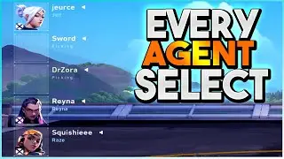 Why is EVERY AGENT SELECT Like This in Valorant...