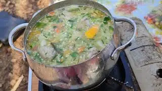 Арму. А для кого готовим сливочный супчик с курочкой и грибочками?