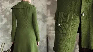 #32 Military Coat, Vogue Knitting Holiday 2012