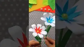 Самый ЛЁГКИЙ СПОСОБ, как сделать цветы из бумаги. Красота своими руками 