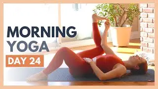DAY 24: CLARITY - 10 min Morning Yoga Stretch – Flexible Body Yoga Challenge