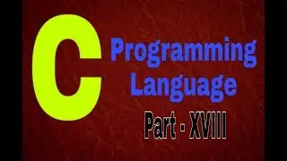 C Language for Beginner.... part 18