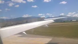 Boeing 777-300 ei unl посадка в Южно-Сахалинске