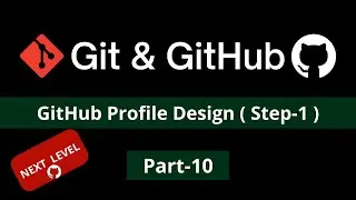 Create github profile readme or profile design (step-1) -git & github tutorial
