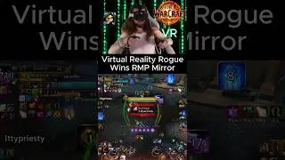 WoW in VR - Winning RMP Mirror Arena (PVP) 😎 #worldofwarcraft #thewarwithin