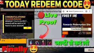 Free Fire Redeem Code Bunny Bundle 28 April  | Bunny Redeem code आ गया | Bunny bundle Redeem code