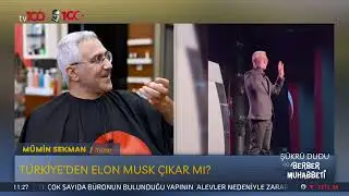 Şükrü Dudu ile Berber Muhabbeti TV100 4.Bölüm - Mümin Sekman, Elon Musk Hakkında Konuşuyor