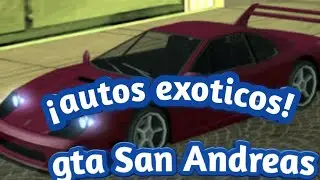 ubicacion de carros deportivos en gta San andreas