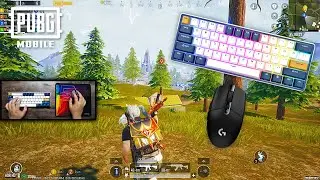 DPI 400 Low Sens Handcam ASMR 😴 | PUBG MOBILE Emulator 90 FPS + HDR HD (Gameloop)