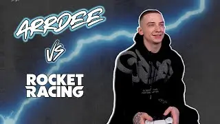 ArrDee challenges A1 x J1 to do the Fortnite Rocket Racing lap challenge | bred Gaming