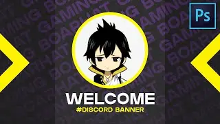 Make a Simple Discord Welcome Banner in 3 Minutes | FREE TEMPLATE