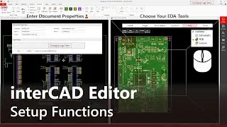 [PCB Viewer] Preferences, Hotkeys #interCAD Editor