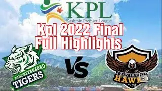 Rawalakot Hawks vs Muzaffarabad Tigers Kpl Final 2021 Highlights | Kashmir Premier League 2021
