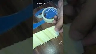 Tahta çay kaşıkları ile masa isimliği yapımı