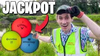Golf Ball Hunting for the RAREST Colors & Patterns (CRAZY!)