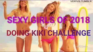 Hot girls doing Kiki Challenge Compilation