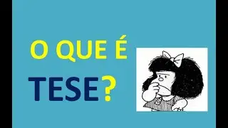 D8 - ESTABELECER RELAÇÃO ENTRE A TESE E OS ARGUMENTOS OFERECIDOS PARA SUSTENTÁ-LA.