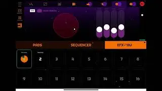 Dawnbeat effects on virtual saxophone and piano