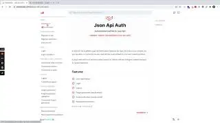 Laravel Json API Authentication  - Authentication using Sanctum.