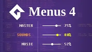 Applying Settings with Scripts | Menus: GMS2 [P4]