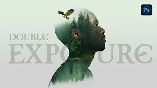 Double Exposure Magic in MINUTES! Easy Photoshop Tutorial #becreative