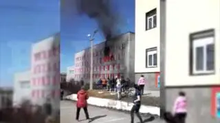 Пожар в Кизеле 2