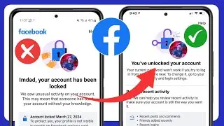 Как разблокировать аккаунт Facebook (2024) || Исправить ошибку «Ваш аккаунт заблокирован» Facebook