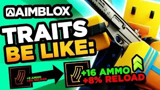 AIMLABS But On Roblox Now Has Traits | AIMBLOX TRAIT SHOWCASE #fps #robloxedit