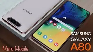 Samsung Galaxy A80, Unboxing and Features, World's 1st Rotating Triple Camera with 48MP