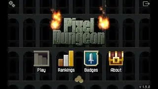 Pixel Dungeon - Floors 1-5 Warrior Gameplay