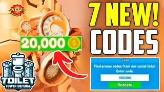 ⚠️NEW CODES⚠️TOILET TOWER DEFENSE ROBLOX CODES 2024 -TOILET TOWER DEFENSE CODES