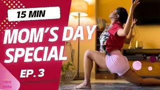 Mothers Day Yoga Flow for Self Care🥹❤️ 15 Min Yoga | Ep.3  #fitnesswithapoorva #mothersday