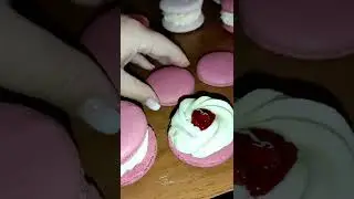 Макарон. Шоколад малина. Как перестать ими любоваться?!