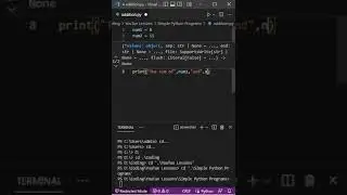 How to add two numbers in Python || Python program to add 2 numbers #python #codingmotivation